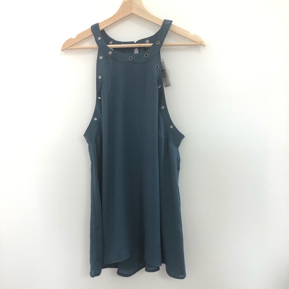 TORRID NWT slate blue top
